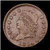 Image 2 : ***Auction Highlight*** 1814 Classic Head Mint Error Crosslet 4 1c Graded au53 BY SEGS (fc)