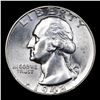 Image 2 : 1942-p Washington Quarter 25c Grades GEM Unc