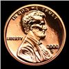 Image 2 : Proof 2000-s Lincoln Cent 1c Grades Gem++ Proof Red Deep cameo
