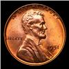 Image 2 : 1951-d Lincoln Cent 1c Grades GEM++ Unc RD
