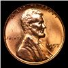 Image 2 : 1957-d Lincoln Cent 1c Grades GEM++ Unc RD
