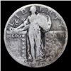 Image 2 : 1928-d Standing Liberty Quarter 25c Grades f, fine