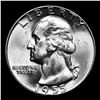 Image 2 : 1955-p Washington Quarter 25c Grades GEM++ Unc