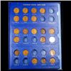 Image 4 : Partially Complete Lincoln 1c Folder, 1909-1940 55 coins in Total