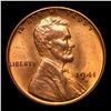 Image 2 : 1941-s Lincoln Cent 1c Grades GEM+ Unc RD