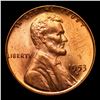 Image 2 : 1953-d Lincoln Cent 1c Grades Choice+ Unc RD