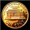 Image 3 : Proof 1962 Lincoln Cent 1c Grades Gem+= Proof Red