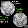 Image 1 : 1904-o Morgan Dollar $1 Grades Select Unc PL