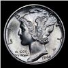 Image 2 : 1944-d Mercury Dime 10c Grades GEM+ FSB