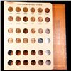 Image 8 : Partially Complete 1909-1979 lincoln 1c Dancso Book, 144 Coins Inside