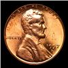 Image 2 : 1957-d Lincoln Cent 1c Grades Choice Unc RD