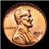 Image 2 : 1958-d Lincoln Cent 1c Grades Gem+ Unc RD