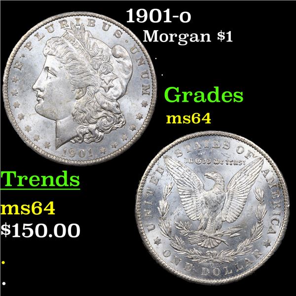 1901-o Morgan Dollar $1 Grades Choice Unc