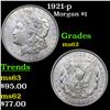 Image 1 : 1921-p Morgan Dollar $1 Grades Select Unc
