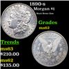 Image 1 : 1890-s Morgan Dollar $1 Grades Select Unc