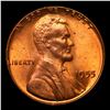 Image 2 : 1955-p Lincoln Cent 1c Grades GEM+ Unc RB