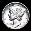 Image 2 : 1943-p Mercury Dime 10c Grades Select+ Unc