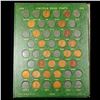 Image 3 : Partially Complete 1909-1957 lincoln 1c Coin Book, 114 Coins Inside