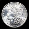 Image 2 : 1881-s Morgan Dollar $1 Graded ms66 BY SEGS