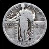 Image 2 : 1929-p Standing Liberty Quarter 25c Grades f, fine