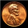 Image 2 : 1956-d Lincoln Cent 1c Grades Choice+ Unc RD