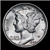Image 2 : 1944-d Mercury Dime 10c Grades Choice Unc+ FSB