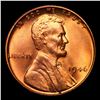 Image 2 : 1946-p Lincoln Cent Near TOP POP! 1c Graded ms66+ rd BY SEGS