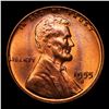Image 2 : 1955-s Lincoln Cent 1c Grades Choice Unc RD