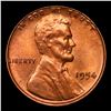 Image 2 : 1954-p Lincoln Cent 1c Grades GEM+ Unc RD