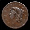 Image 2 : 1828 Small Wide Date Coronet Head Large Cent 1c Grades f+