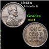 Image 1 : 1943-s Lincoln Cent 1c Grades Choice Unc
