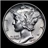 Image 2 : 1944-d Mercury Dime 10c Grades GEM FSB
