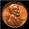 Image 2 : 1956-p Lincoln Cent 1c Grades GEM+ Unc RD