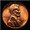 Image 2 : 1957-p Lincoln Cent 1c Grades GEM+ Unc RD
