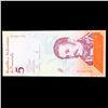 Image 2 : 2018 Venezuela 5 Bloivares Note P# 102 Grades Gem CU
