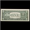 Image 3 : **Star Note** 1999 $1 Green Seal Federal Reserve Note  Grades Gem+ CU