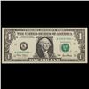 Image 2 : *Star Note* Series 2001 $1 Green Seal Federal Reserve Note Grades Gem+ CU