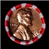 Image 2 : Shotgun Lincoln 1c roll, 1964-d 50 pcs Bank Wrapper.
