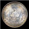 Image 3 : 1885-o Morgan Dollar Colorfully Toned $1 Graded ms65+ BY SEGS