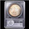 Image 5 : 1885-o Morgan Dollar Colorfully Toned $1 Graded ms65+ BY SEGS