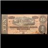 Image 2 : 1864 $10 Confederate Note, T68 Grades AU Details