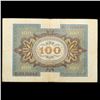 Image 3 : 1920 Germany Weimar Republic 100 Marks Post-WWI Hyperinflation Banknote Grades vf+