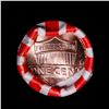 Image 2 : Shotgun Lincoln 1c roll, 2017-d 50 pcs Bank Wrapper.