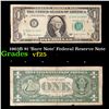 Image 1 : 1963B $1 'Barr Note' Federal Reserve Note Grades vf+