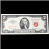 Image 2 : 1963 $2 Red seal United States Note Grades Choice CU