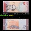 Image 1 : 2018 Venezuela 10 Bolivares Note P# 103 Grades Gem CU