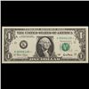 Image 2 : *Star Note* Series 2001 $1 Green Seal Federal Reserve Note Grades Gem CU