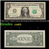 Image 1 : **Star Note** 2009 $1 Green Seal Federal Reserve Note Cleveland OH Grades Gem++ CU.