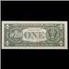 Image 3 : **Star Note** 2009 $1 Green Seal Federal Reserve Note Cleveland OH Grades Gem++ CU.