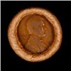 Image 2 : Mixed small cents 1c orig shotgun roll, 1919-s Wheat Cent, 1890 Indian Cent other end, Brinks Wrappe